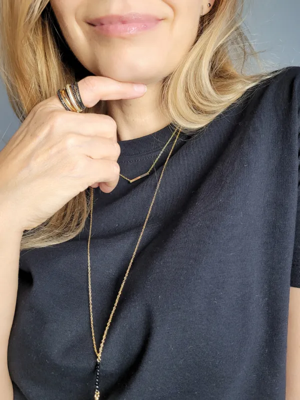 Pozlátený prsteň ku kolekcii Lakmé 1