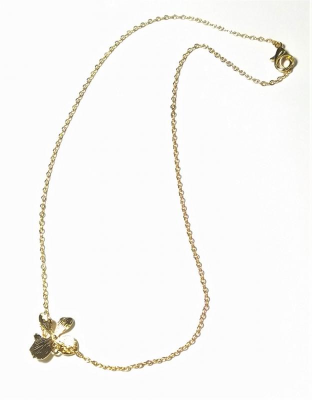 Flóra pozlátený náhrdelník 2