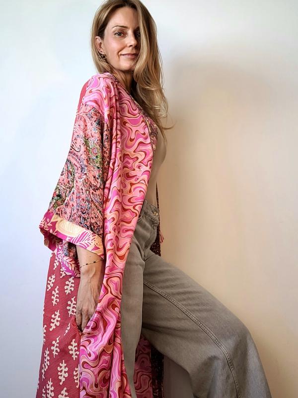 Kaftan - pink 1
