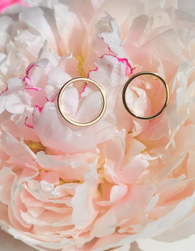 Pozlátené náušničky Leila 2